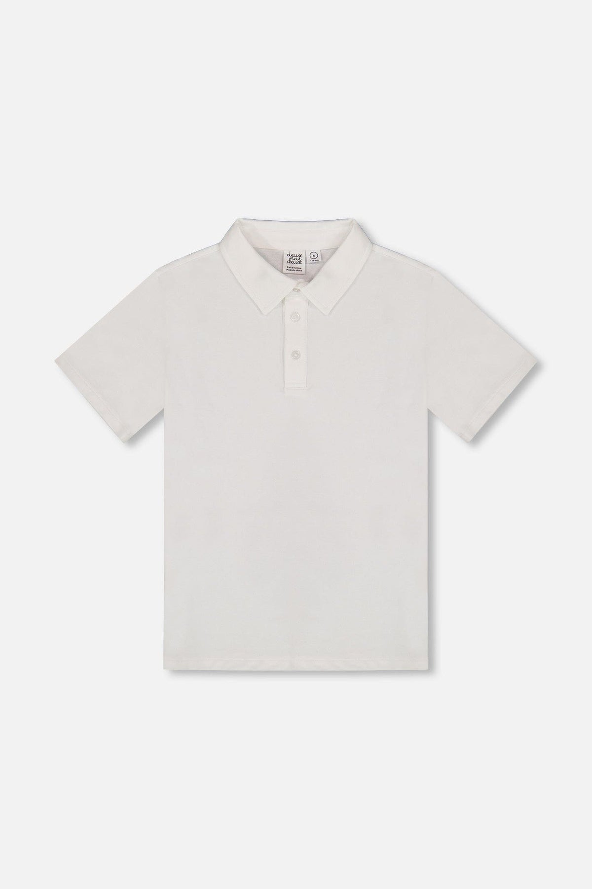 Short Sleeve Polo Shirt White