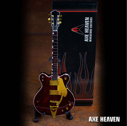 Mini-guitare de collection George Harrison en palissandre, réplique corps creux