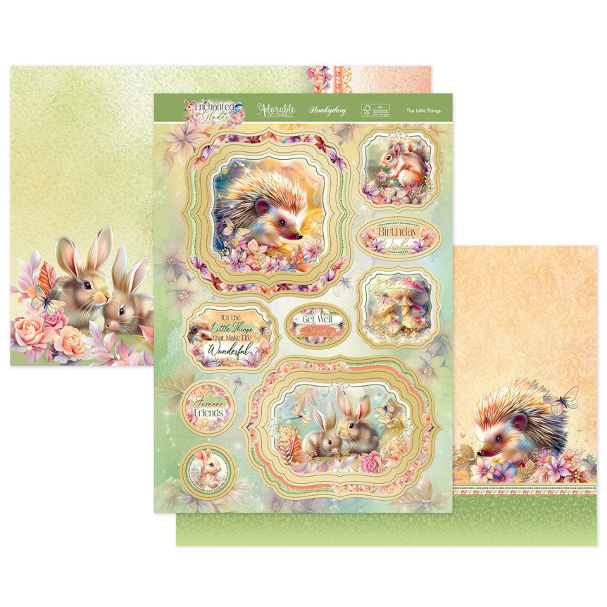 Le set de décorations de luxe Les petites choses