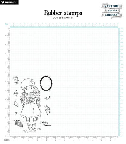 GOR Cling Stamp Collection de Souvenirs Essentiels 120x170x5mm 10 PC nr.467