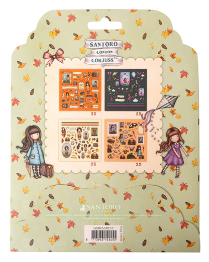 GOR Feuilles d'autocollants 4x2 Motifs Essentiels 152x152x2mm 8 FD nr.10