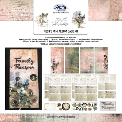 Kit de base mini album 3Quarter Designs Gentle Reminders