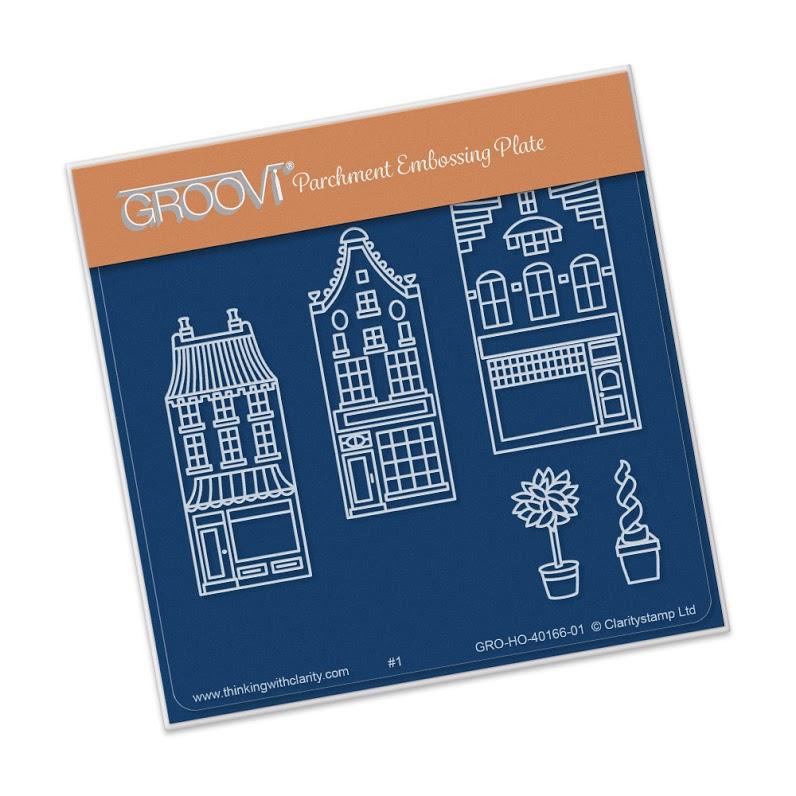 Assiette Groovi pour petits motifs A6 Carré