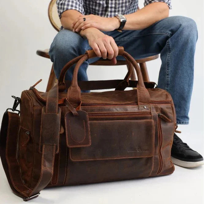 Sac de voyage grand format Greenwood Leather Regina