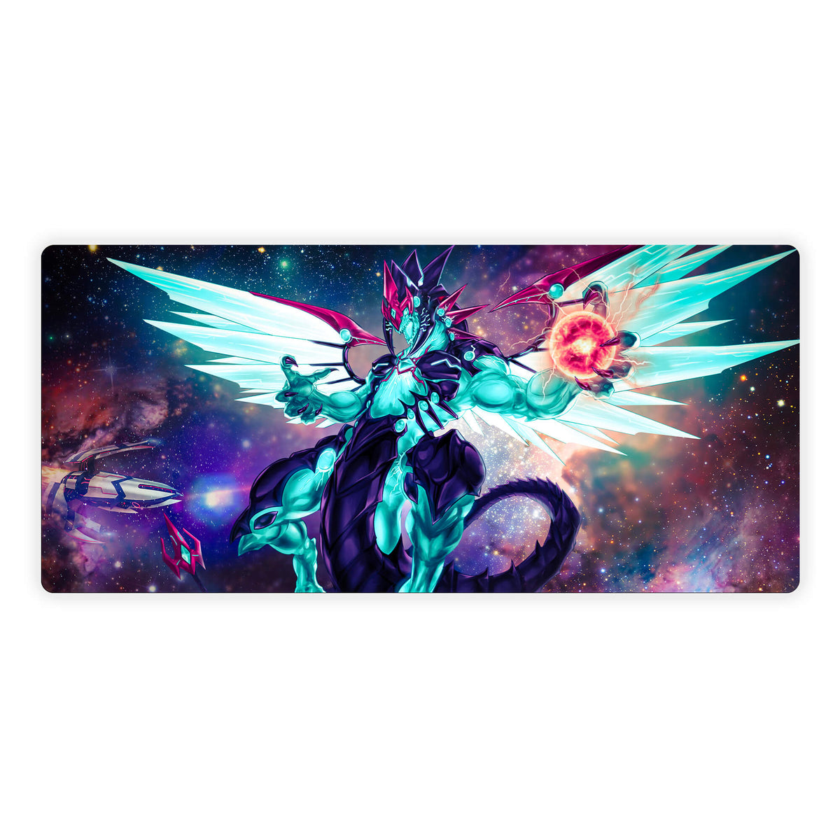 Tapis de souris Dragon Photon aux Yeux Galactiques