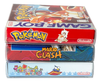 Nintendo Game Boy Advance GB & GBA EVORETRO PET Protectors - Pack of 25