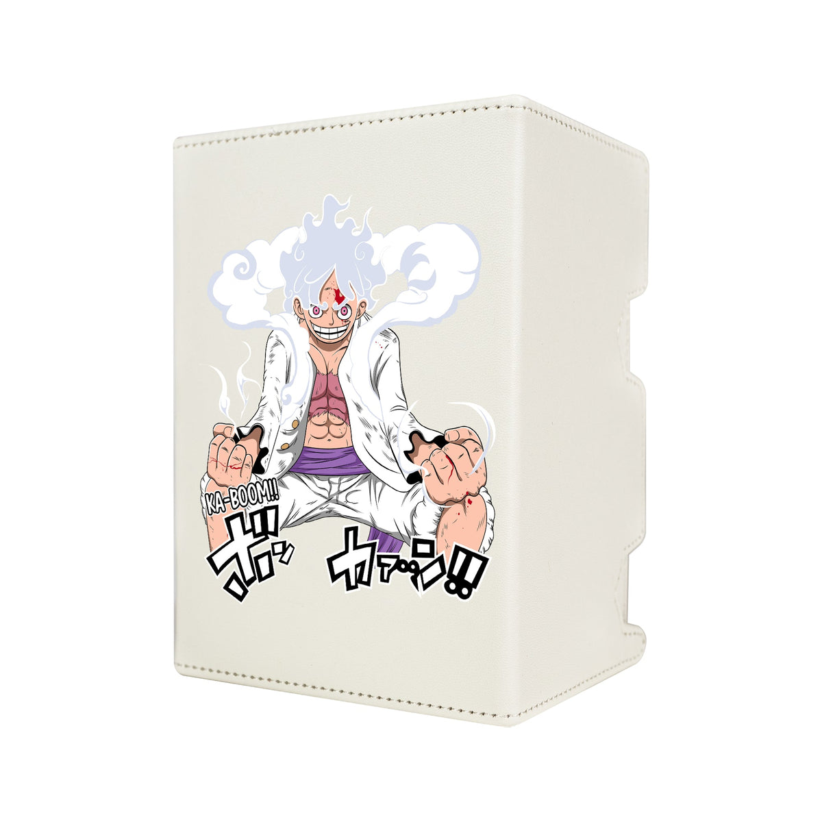 Luffy Gear 5 - Boîte de rangement de cartes Mach 3