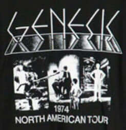 T-shirt Genesis Lamb Lies Down Tour