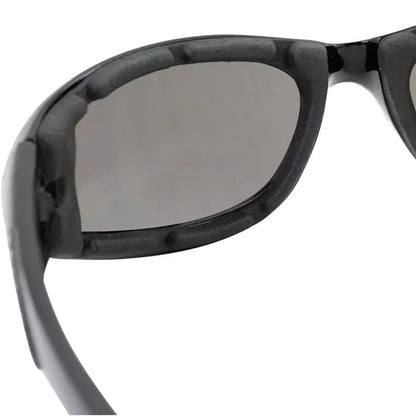 Lunettes de soleil de moto Global Vision Marilyn pour femmes avec strass. Lunettes de conduite Bling rembourrées en mousse avec verres miroirs incassables