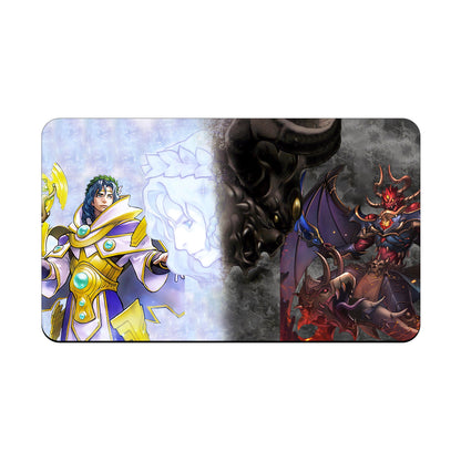 Le bien et le mal dans le tapis de jeu Burning Abyss