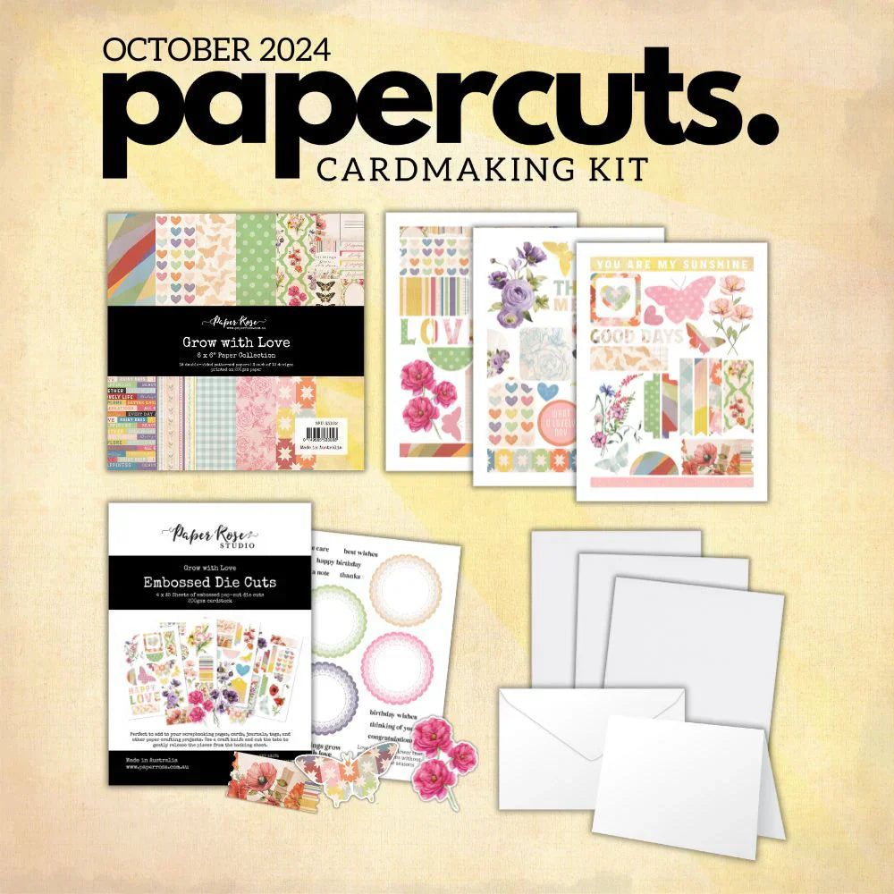 Kit de carterie Papercuts - octobre 2024