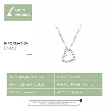 Collier à Chaîne en Argent Sterling 925 Véritable pour Femme - Bijoux Fins 46 cm