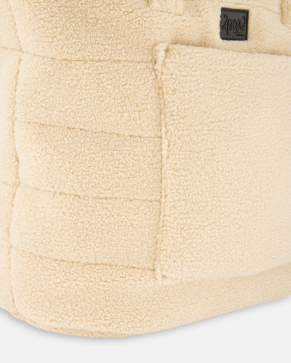 Sac à langer avec matelas à langer beige clair
