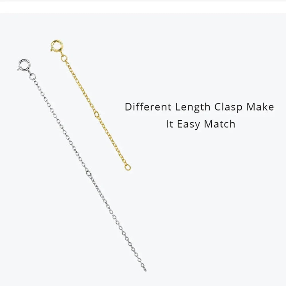 Élégance Intemporelle : Chaîne de Collier Ajustable en Argent Sterling 925 pour Femmes