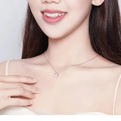 Collier à Chaîne en Argent Sterling 925 Véritable pour Femme - Bijoux Fins 46 cm