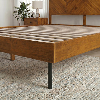 Alander Solid Wood Bed Frame