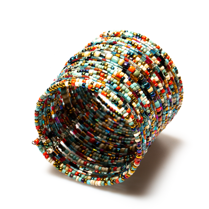 Wide Beaded Cuff