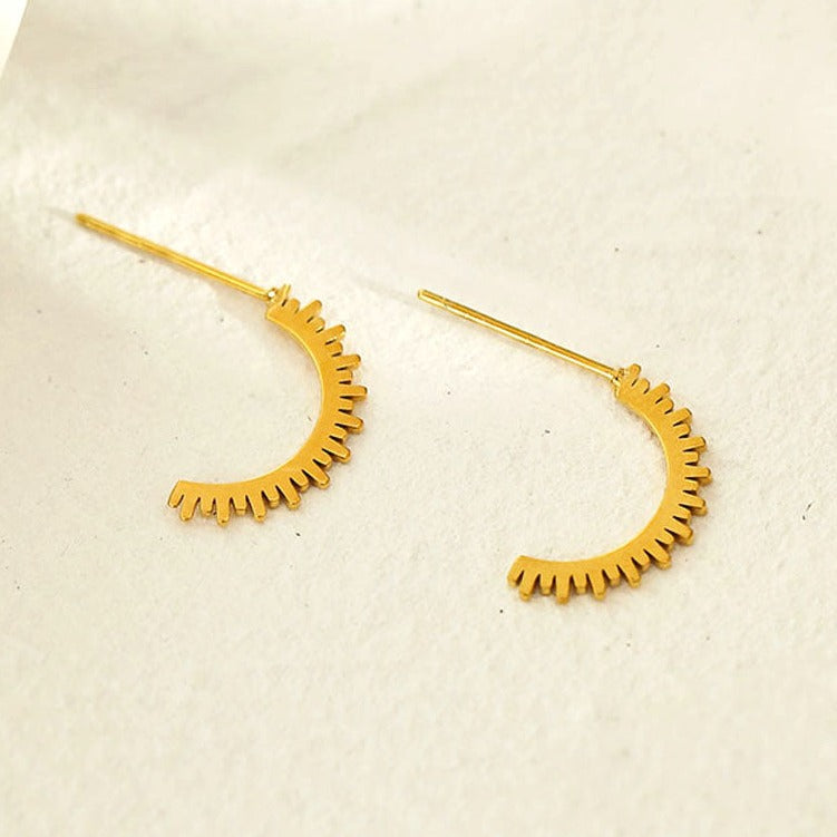 Boucles d'oreilles clous HANNA