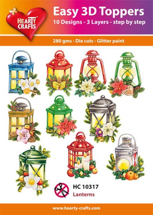 Hearty Crafts : lanternes 3D faciles