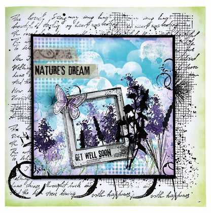 HEN Matrices de découpe Brindilles et Cadres Rêve de la nature 95x143x1mm 8 pc nr.706
