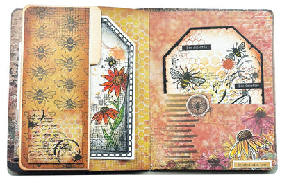 HE Cutting Dies Grunge Bits Sweet Bee Memories 9 PC