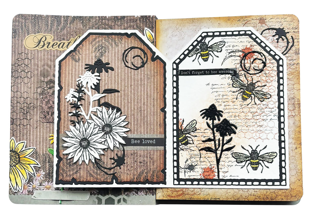 HE Cutting Dies Floral Bits Sweet Bee Memories 11 PC