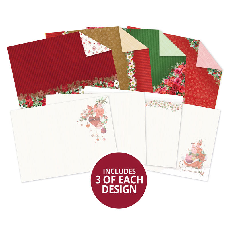 Des Inserts et Papiers de Luxe pour un Noël Chaleureux