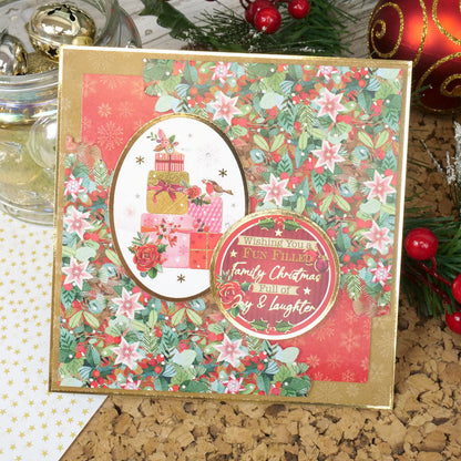 Des Inserts et Papiers de Luxe pour un Noël Chaleureux