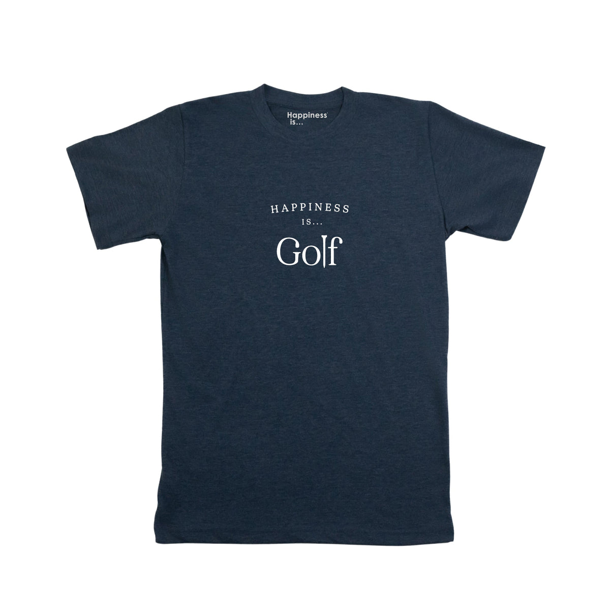 Men's Golf T-Shirt, Heather Navy