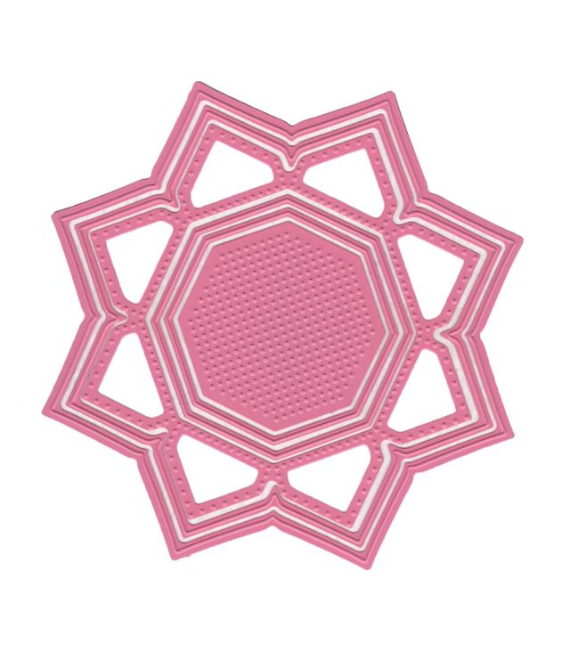 Matrices de découpe - Fleurs Joyeux Points (6 pièces)