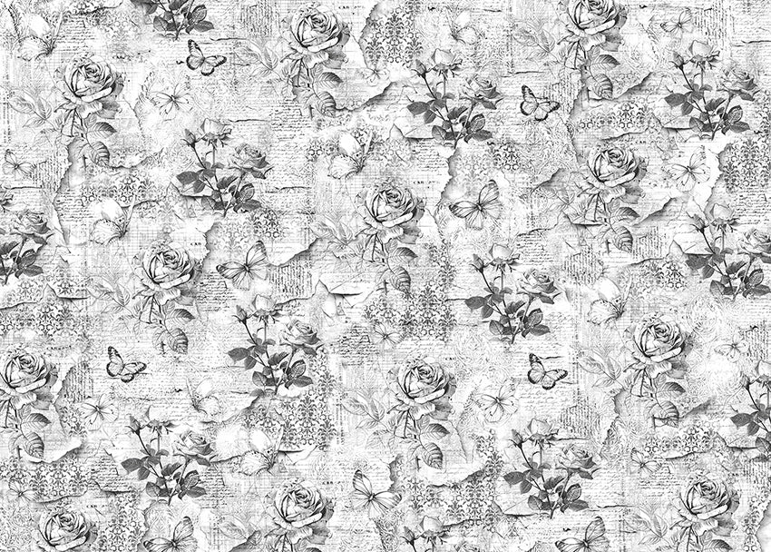 Papier de soie cm69x49 27,66"x19,29” Millefleur