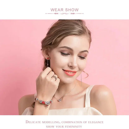 Collier avec pendentif cœur en argent sterling 925 - Cadeau idéal pour la Saint-Valentin
