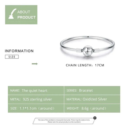 Bracelet jonc en chaîne serpent en argent sterling avec pavé de zircones cubiques
