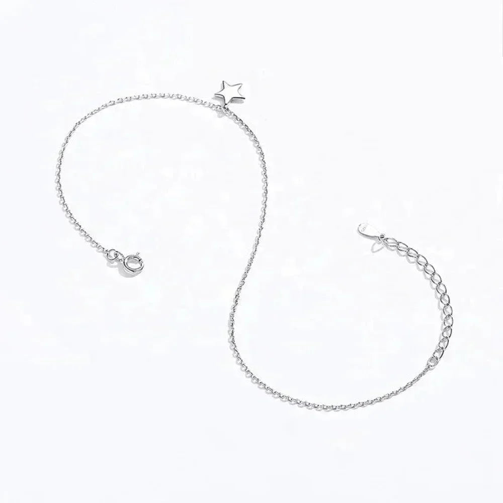La Cheville Étoile Céleste en Argent Sterling 925