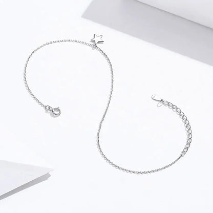 La chevillère à breloques essentielle en argent sterling 925