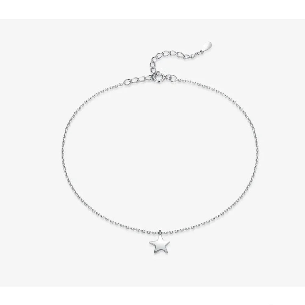 La Cheville Étoile Céleste en Argent Sterling 925
