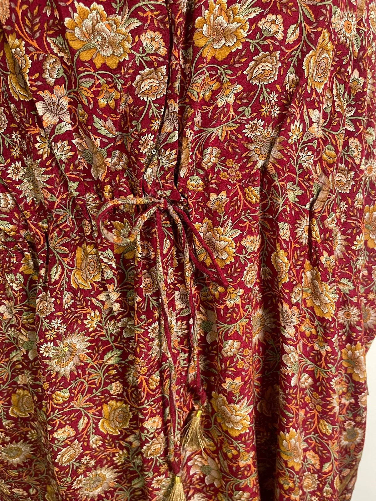 PRC6765 Caftan maxi en pure soie Avatar
