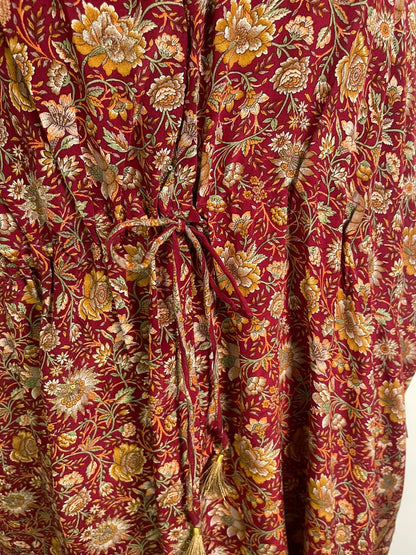 PRC6765 Caftan maxi en pure soie Avatar