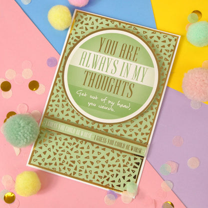 Feuille de toppers Hunkydory Humour - Juste pour dire...