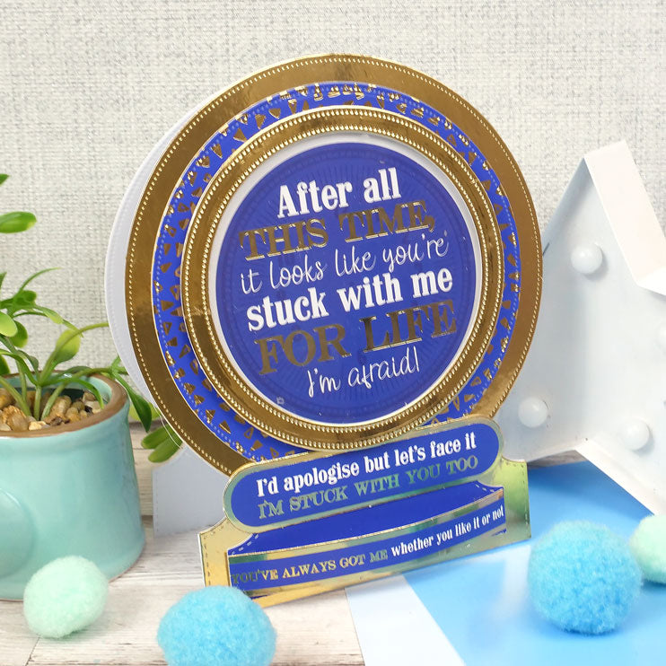 Feuille de toppers Hunkydory Humour - Juste pour dire...