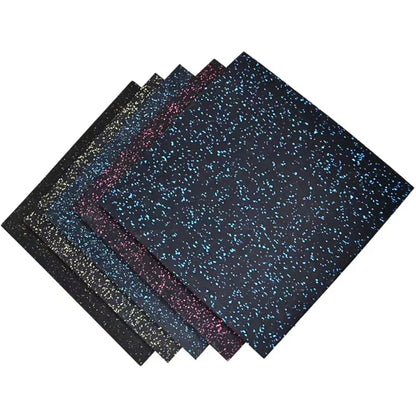 HAJEX Tapis de Sol Durs pour Salle de Sport - Lot de 6