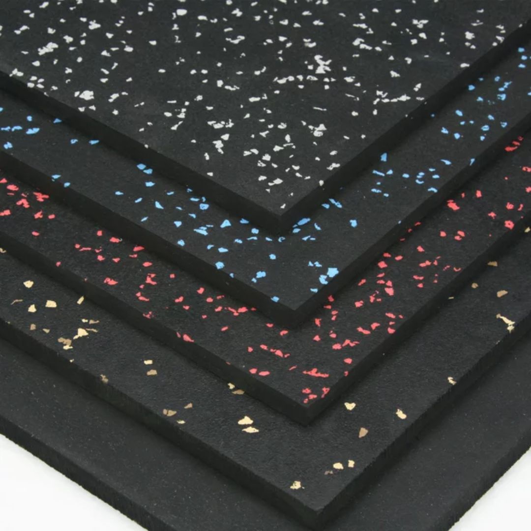 HAJEX Tapis de Sol Durs pour Salle de Sport - Lot de 6
