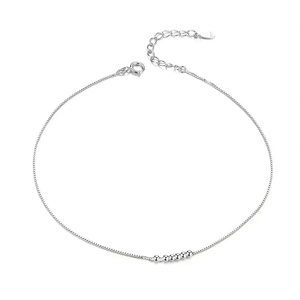 La chevillère à breloques essentielle en argent sterling 925