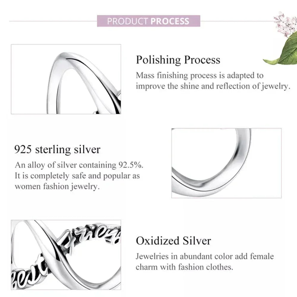 Breloques en argent sterling 925 avec cristaux 5A transparents en forme de cœur et de X pour bracelet et pendentif de collier