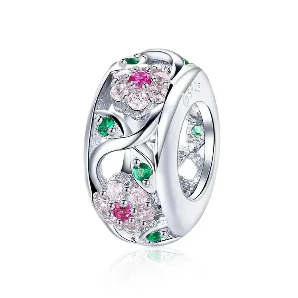 Éblouissez avec élégance grâce aux perles CZ en argent sterling 925 pour bracelets et joncs