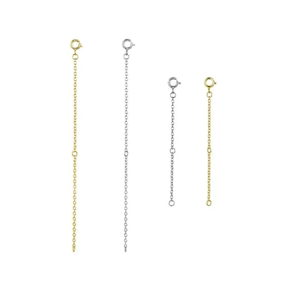 Élégance Intemporelle : Chaîne de Collier Ajustable en Argent Sterling 925 pour Femmes
