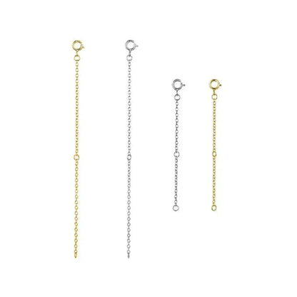 Élégance Intemporelle : Chaîne de Collier Ajustable en Argent Sterling 925 pour Femmes