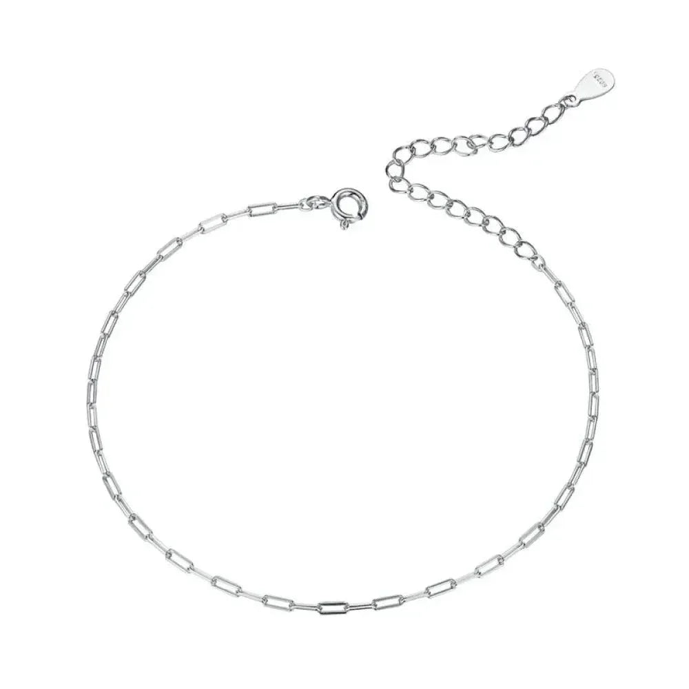 Bracelet chaîne câble en argent sterling 925 plaqué or