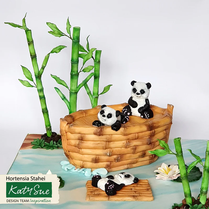 Moule en silicone panda
