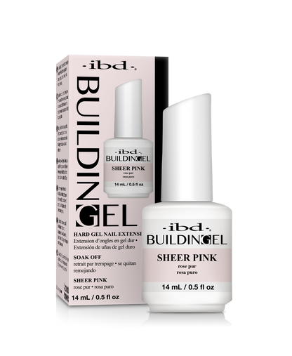 Gel de Construction IBD Rose Transparent